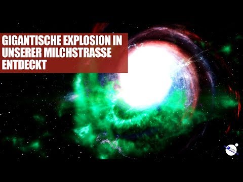 Gigantic explosion discovered in our Milky Way