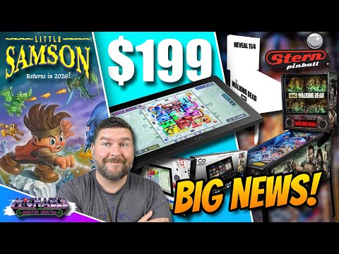 Arcade1Up Infinity Game Board Clearance, Stern Pinball The Walking Dead Remastered & Little Samson