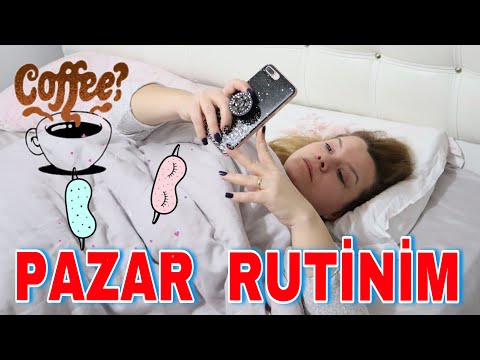 PAZAR GÜNÜ RUTİNİM | 24 SAAT VLOG