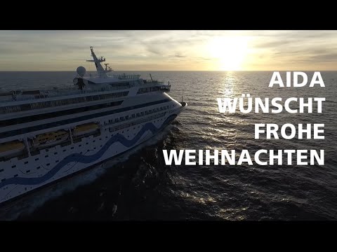 Die AIDA Flotte wünscht Frohe Weihnachten! 🎅