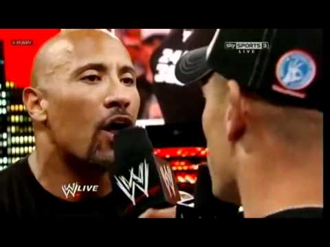 "Tooth-Fairy" Chants at the Rock - WWE RAW 3/5/12