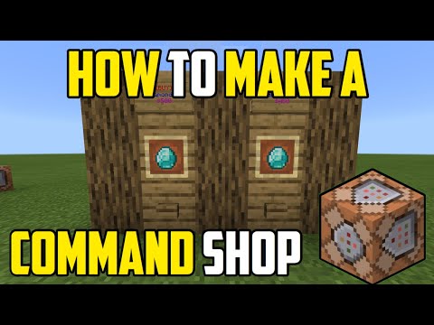 VIPmanYT - How To Make a Command Block Shop In Minecraft Xbox/PE
