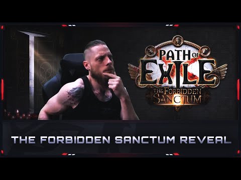 [PATH OF EXILE | 3.20] – THE FORBIDDEN SANCTUM – LIVESTREAM REVEAL – REACTION!