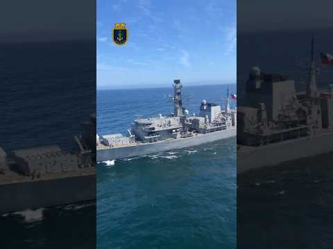 Navegación costera #Armada de #Chile en #Concon #ViñaDelMar y #Valparaiso #navy #ship #naval #marino