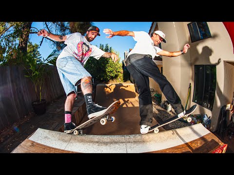 Adam Ottenberg & Dan Parks for Bacon Skateboards