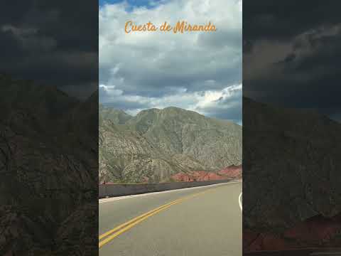 Cuesta de Miranda, Chilecito, La Rioja #shorts #travel #nature  #rutasypaisajes