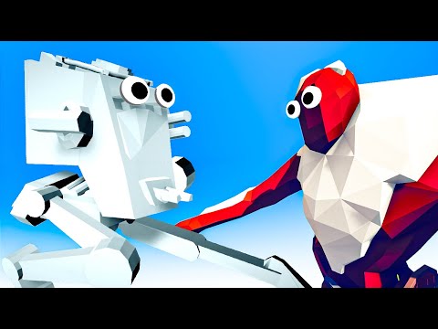 TABS - Star Wars AT-ST WALKER Unit vs ALL BOSSES in Totally Accurate Battle Simulator!