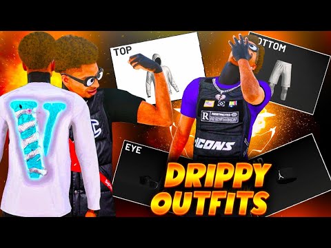 DRIPPIEST OUTFITS ON NBA 2K21 - LOOK LIKE A TRYHARD 