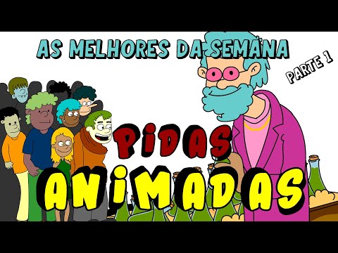 AS PIADAS ANIMADAS DA SEMANA - O ELIXIR DA VIDA LONGA, PIADAS DE CAIPIRA E MUITO MAIS ( PARTE 1)