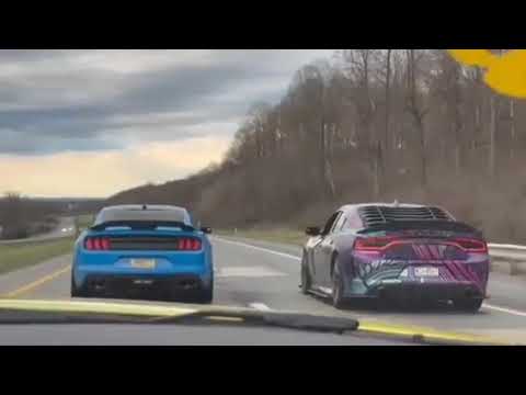 10 speed 5.0 Mustang vs Hellcat 40-120