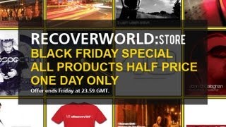 Recoverworld Black Friday Special - All products half price for one day only.