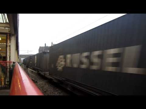 DRS 66422. 4S44 Intermodal. Carnforth. 28/11/13