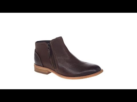 Clarks Artisan Maypearl Juno Leather or Suede Bootie