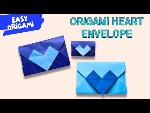 One Paper Gift Box Origami Cute Easy Folding Tutorial