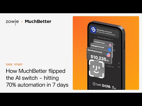 How MuchBetter flipped the AI switch - hitting 70% automation in 7 days