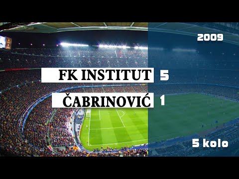 FK Institut - Čabrinović (pet kolo Sport Brothers lige za 2009)