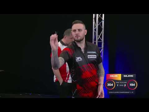 MENSUR SULJOVIC VS JOE CULLEN HIGHLIGHTS 2026 PLAYERS CHAMPIONSHIP DARTS