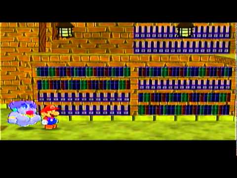 Paper Mario:The Thousand-Year Door Walkthrough Part 61: Having Fun Paper-Rolling