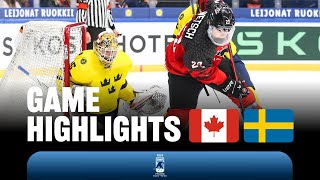 Хоккей Highlights: Canada vs Sweden | 2024 #U18MensWorlds
