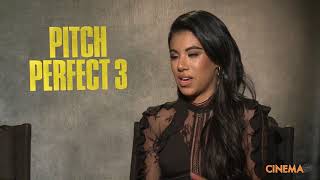 Ester Dean &amp; Hailee Steinfeld Interview for &quot;Pitch Perfect 3&quot;