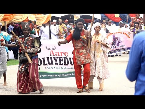 "Ose Ibadan Day" Parade of Ibadan Warrior for Gov. Seyi Makinde @ Liberty Stadium Ibadan
