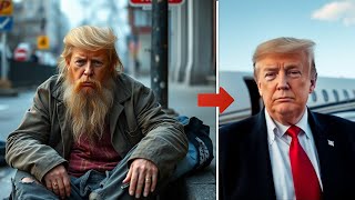 O dia em que Donald Trump viveu como um mendigo nas ruas de Nova York!