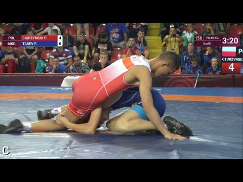 Qual. FS - 65 kg: P. CIURZYNSKI (POL) v. F. TASEV (MKD)