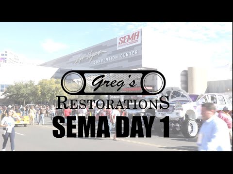 SEMA SHOW 2022 : Day 1
