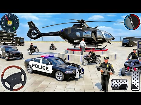 Police Car Chase Simulator 3D Game - Real Cop Cars Driving Simulator 2025 - Android GamePlay