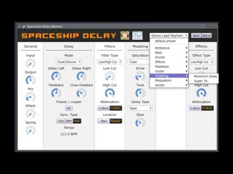 Spaceship Delay by musical entropy video 2