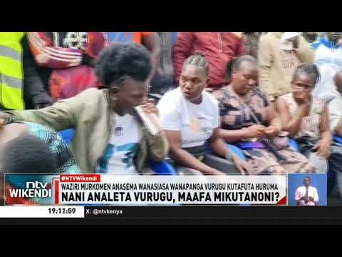 Waziri Murkomen asema wanasiasa ndio wanaopanga vurugu na kuwalaumu polisi ili kupata huruma ya umma