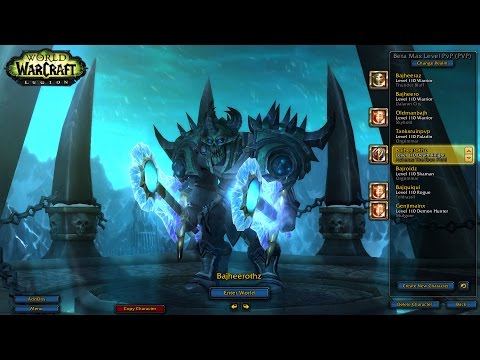 WoW Legion Beta - "FROST DK: AOE DPS JUGGERNAUT" - Legion Death Knight PvP