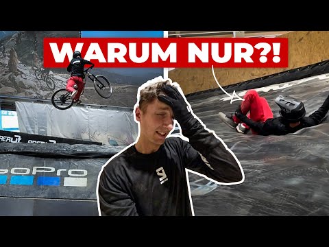 INJURED BY THE AIRBAG?! New tricks on the bike go wrong?