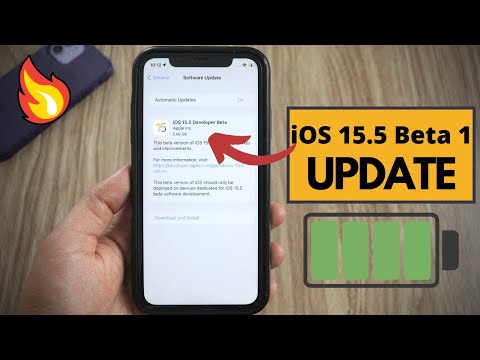 iOS 15.5 Beta 1 Update on iPhone XR !