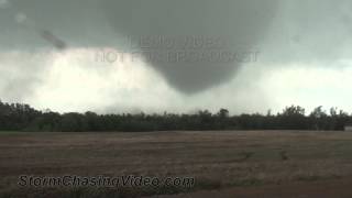 preview picture of video '5/28/2013 Tescott, KS Incredible Footage of the tornado forming into a Wedge.'