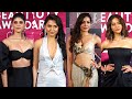 Sanjna Sanghvi Khushali Kumar Rakul Preet Tejasswi Prakash At The Red Carpet Of Elle Beauty Awards