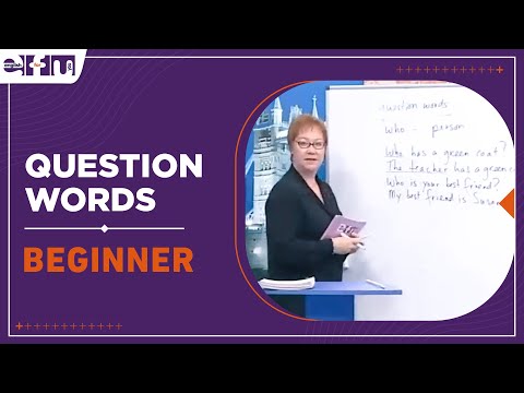 Let's Start English 104 Lesson 26 / Question Words