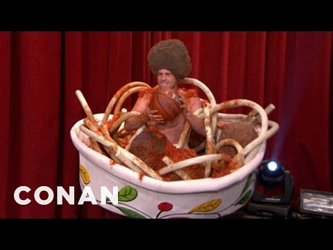 NCAA Mascots That Should Never Dunk 01/10/13 | CONAN on TBS