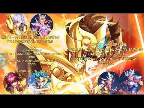 OS MELHORES COMBOS, AVANCEM ATÉ A FASE 12 COM APENAS 2 PERSONAGENS | SAINT SEIYA LENDAS DA JUSTIÇA