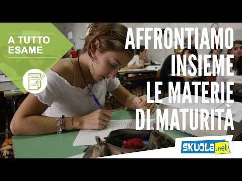 Materie seconda prova 2016: affrontiamole insieme
