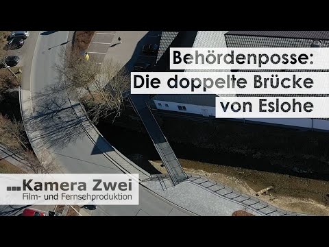 Official farce: City builds new bridge for 95,000 euros directly next to the old bridge | Kamera ...