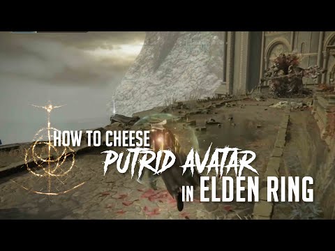 How to Cheese Putrid Avatars at Elphael Brace of the Haligtree in Elden Ring (Easy Kill)