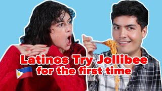 Latinos Try Jollibee for the first time