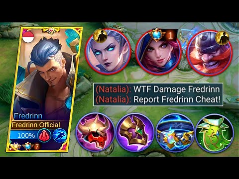 FREDRINN NEW BEST BUILD 2022 | Fredrinn User Must Try This Broken Build - Mobile Legends