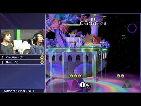 SG 19.7 SSBM - BZG | Overtriforce (Blue Sheik) vs. Rasen (White Sheik) - Melee WSF