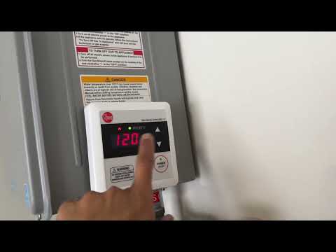 How to Fix - Rheem tankless water heater remote won’t turn on UMC-117