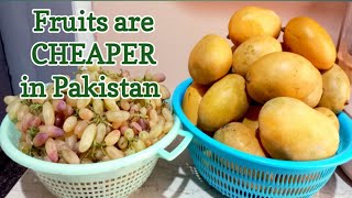 Living in Pakistan |Fruits are cheap in Pakistan depending on the season of fruits and the place
