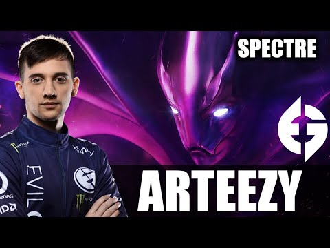 Arteezy - SPECTRE Gameplay - 11000 MMR - Safelane - 7.28 - Best Carry Ever - Dota 2 Pro Games