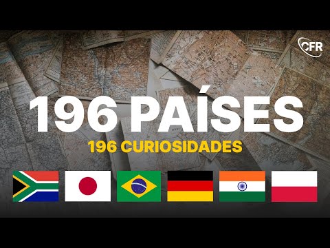 196 PAÍSES, 196 CURIOSIDADES QUE NINGUÉM TE CONTOU 🌍😮