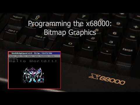 Bitmap Functions on the X68000 - Learn 68000 Assembly: Lesson P1